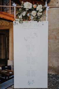 Superbe plan de table